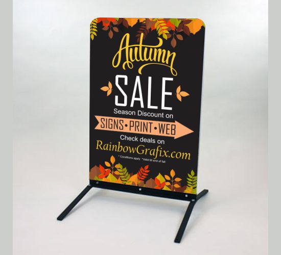 Portable Outdoor ACM Sign